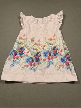 Watercolor Flutter dress 18-24 months Babygap girls pink